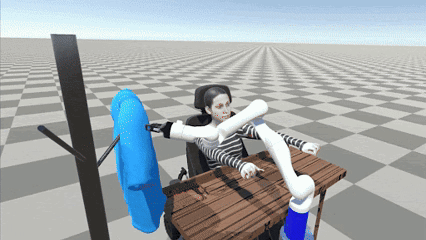 <b>Physical Robotic Caregiving Challenge (PhyRC)</b> animation