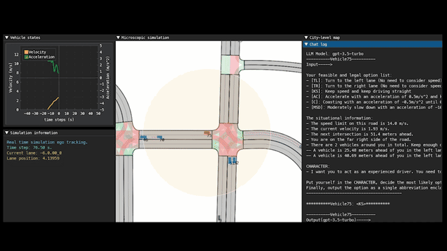 LLM-Powered Vehicle Coordination for Autonomous Driving animation